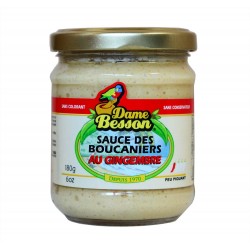 Sauce des boucaniers au gingembre - Dame Besson 180g