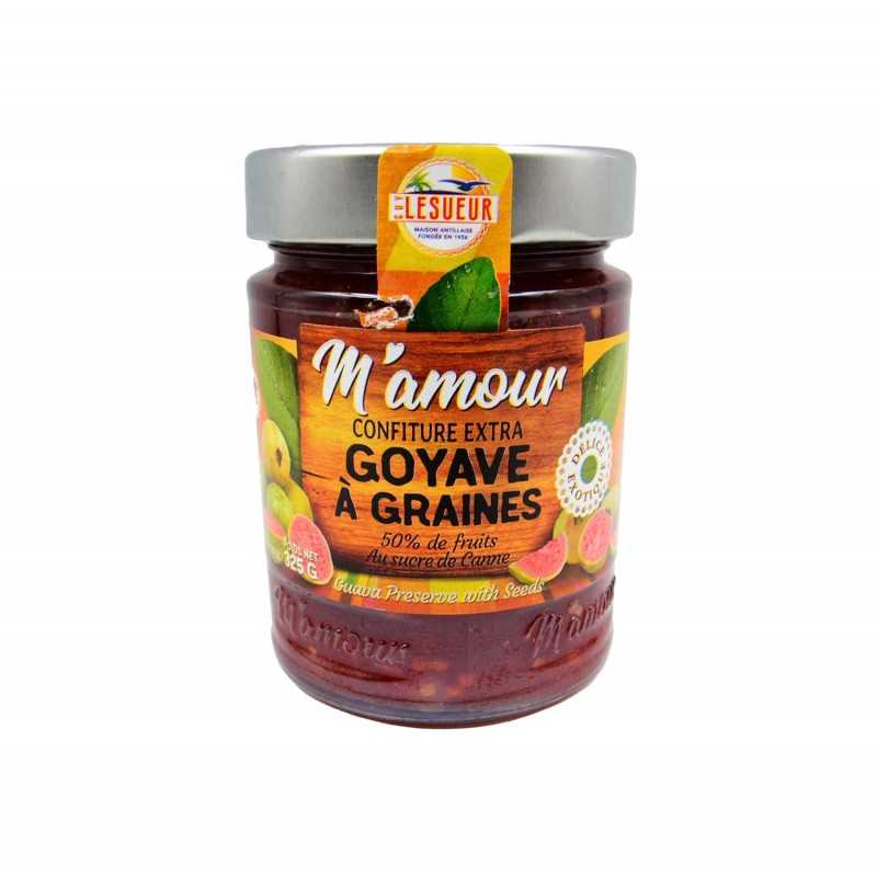 Confiture Extra Goyave A Graines Marmelade Fruits M Amour 325g