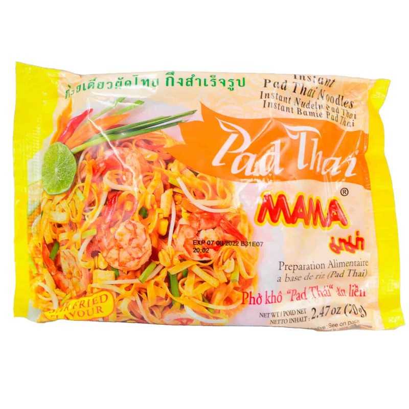 Pad Thai Un Plat Traditionnel De La Cuisine Thaïlandaise à Base De  Vermicelles De Riz Frits Avec Légumes Et Sauce